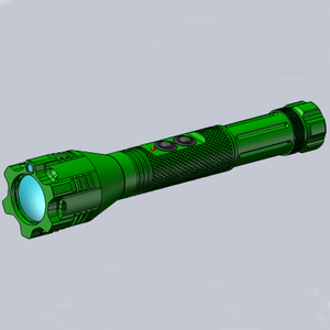 어두운 영역 조명을위한 녹색 레이저 포인터와 핸드 헬드 병렬 빔 녹색 LED 조명기